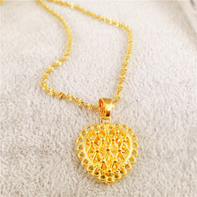 Load image into Gallery viewer, Gold Plated Necklace Set
