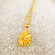 Load image into Gallery viewer, Gold Plated Necklace Set
