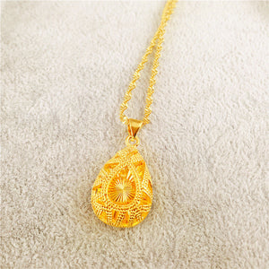 Gold Plated Necklace Set