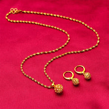 Load image into Gallery viewer, Gold Plated Necklace Set
