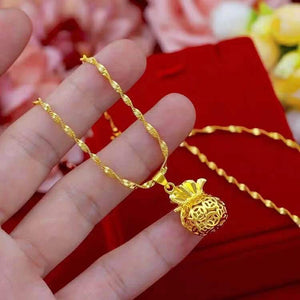 Gold Plated Necklace Set