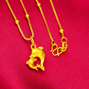 Gold Plated Necklace Set