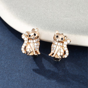 Cartoon Cute Cat Earrings