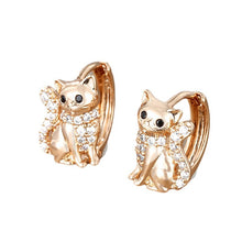 Load image into Gallery viewer, Cartoon Cute Cat Earrings
