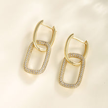 Load image into Gallery viewer, Geometric Zircon Earrings For Women
