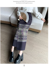 Load image into Gallery viewer, Chinese-style national style women&#39;s clothing, improved Hanfu, horse-faced mid-length skirt
