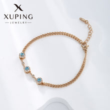Load image into Gallery viewer, New Cross-border Artificial Gemstone Inlaid Alloy Bracelet
