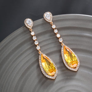 Luxurious Catwalk Retro Earrings