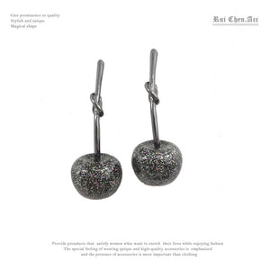 S925 Japanese Sweet Cool Style Cherry Earrings