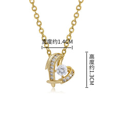 Load image into Gallery viewer, Niche Design Heart-shaped Necklace Set
