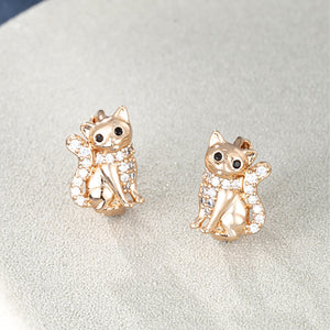 Cartoon Cute Cat Earrings