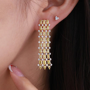 Luxurious Catwalk Retro Earrings