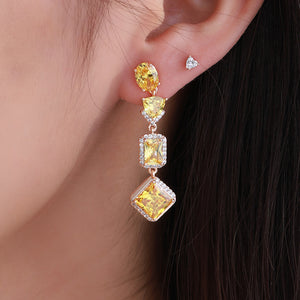 Luxurious Catwalk Retro Earrings