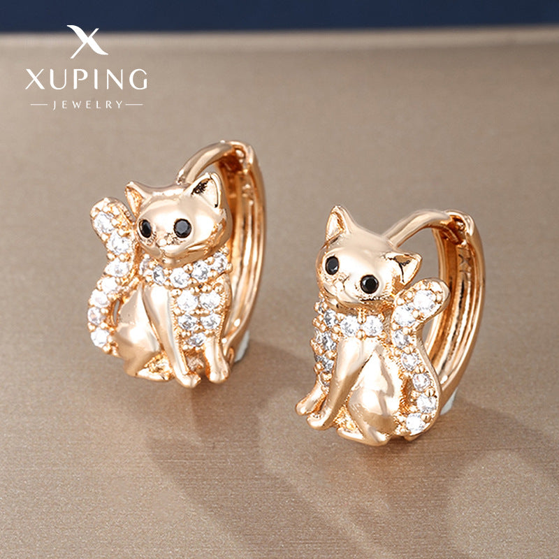 Cartoon Cute Cat Earrings