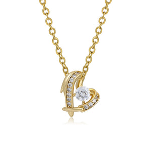 Niche Design Heart-shaped Necklace Set