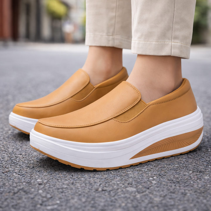 Abigail | Slip-On Platform Supportive Walking Shoes