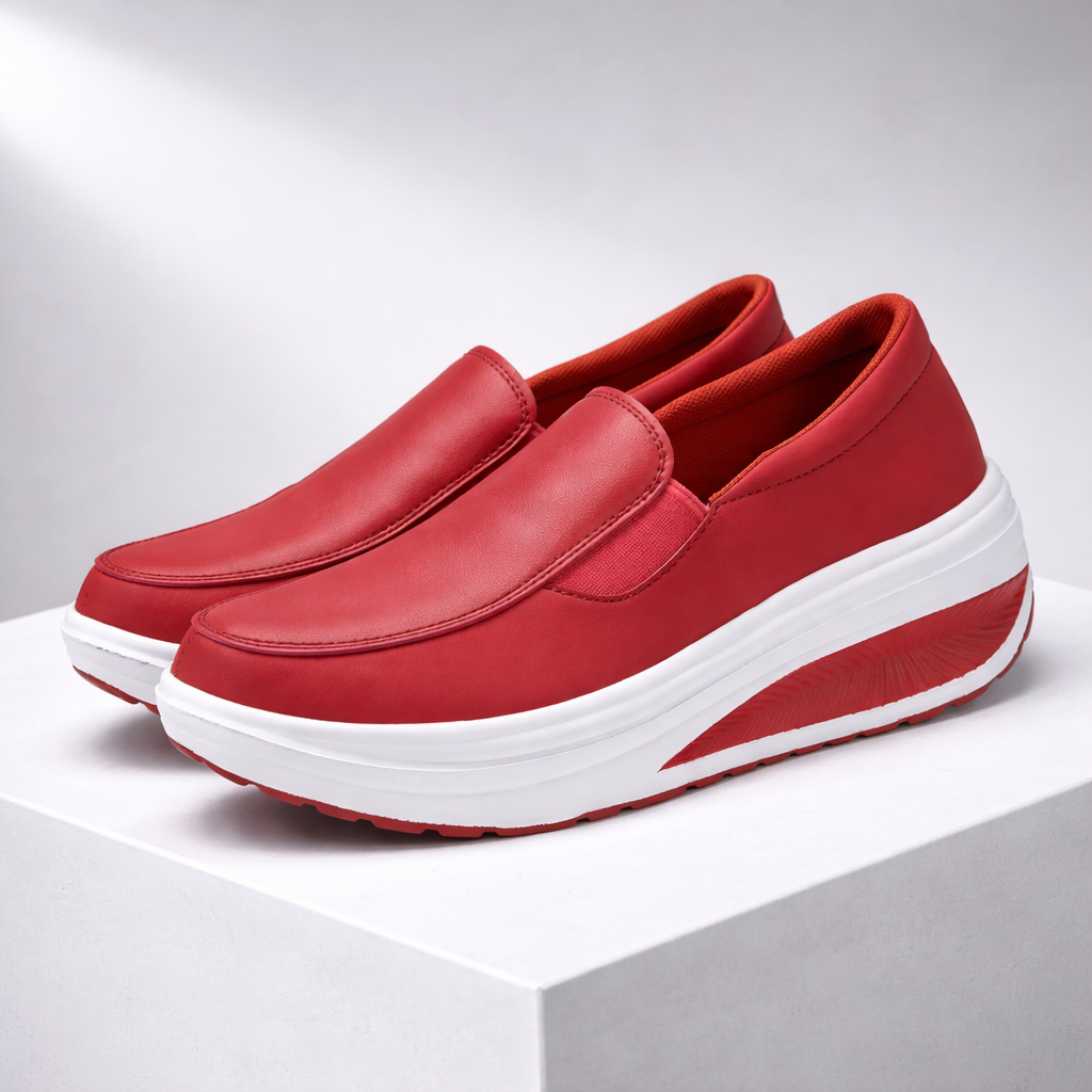 Abigail | Slip-On Platform Supportive Walking Shoes