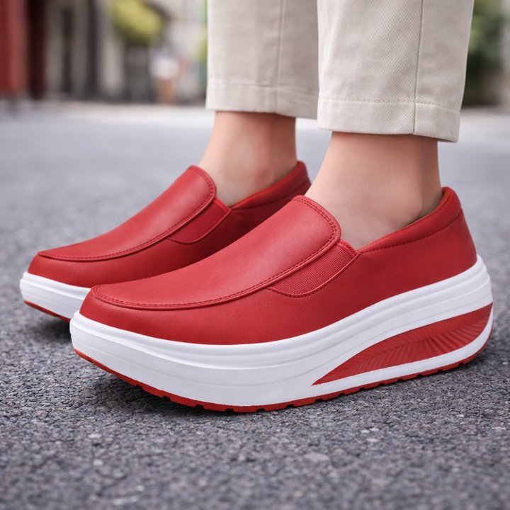 Abigail | Slip-On Platform Supportive Walking Shoes