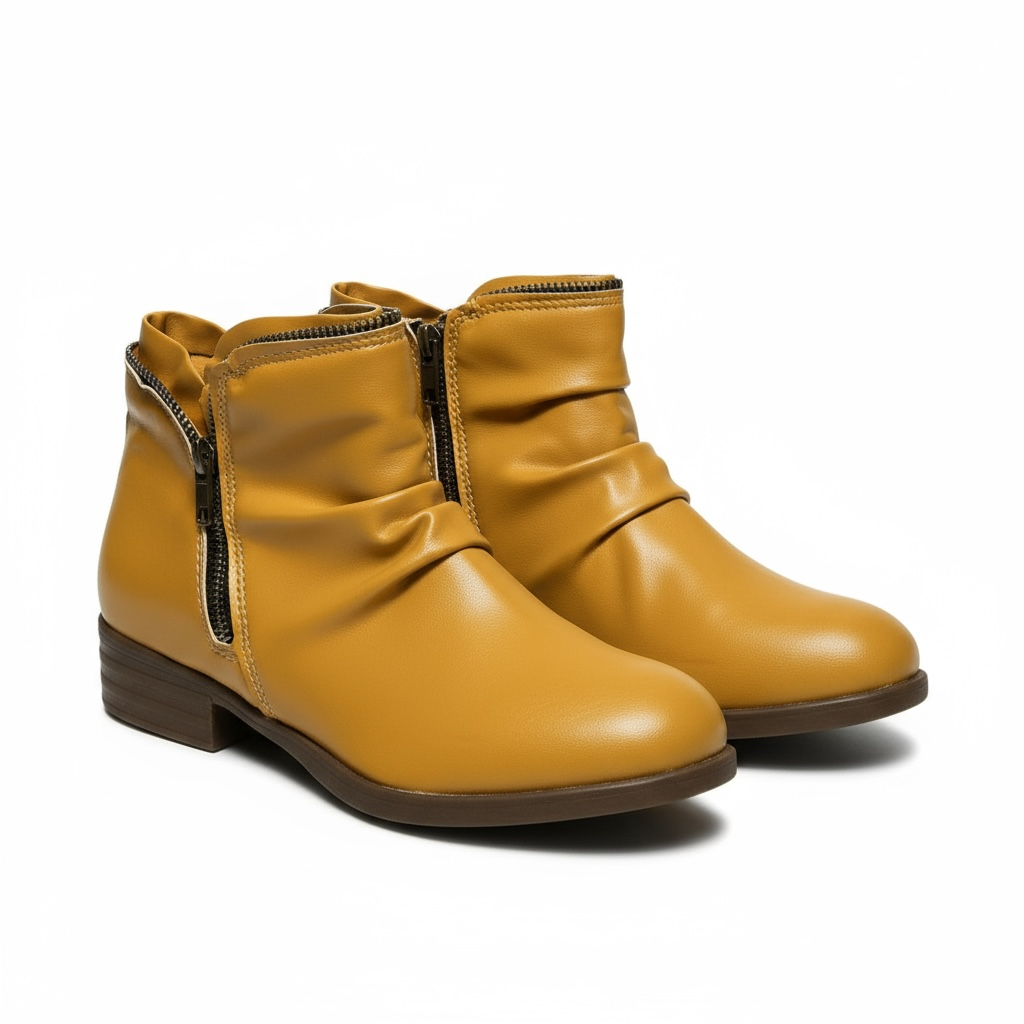 Alexis | Cozy Slouchy Waterproof Boots with Side Zip