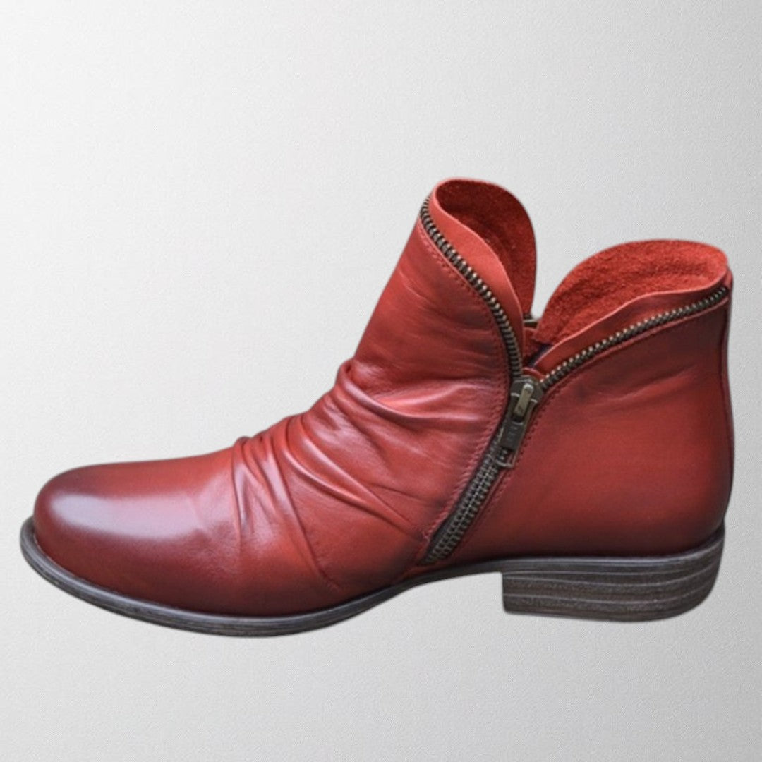 Alexis | Cozy Slouchy Waterproof Boots with Side Zip