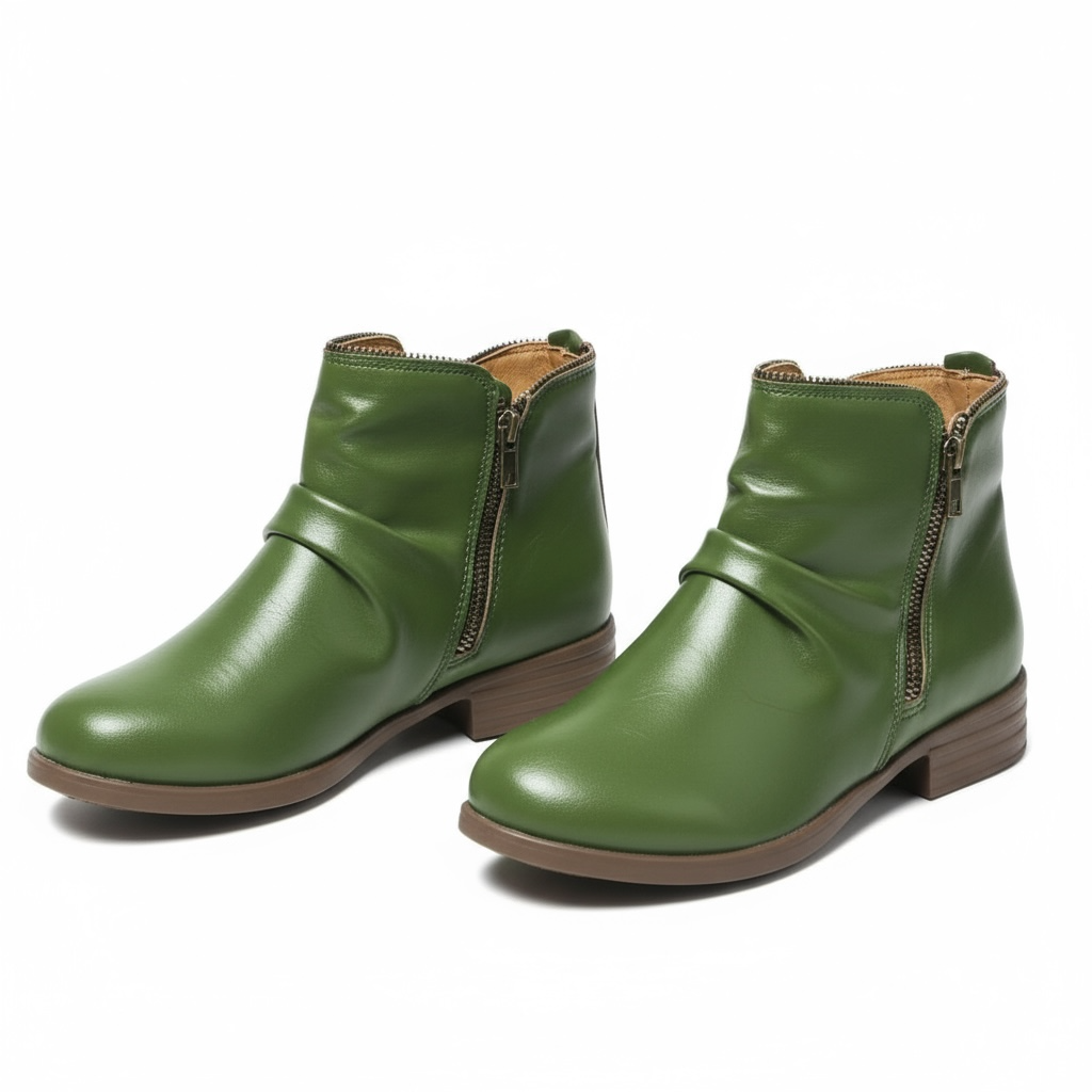 Alexis | Cozy Slouchy Waterproof Boots with Side Zip