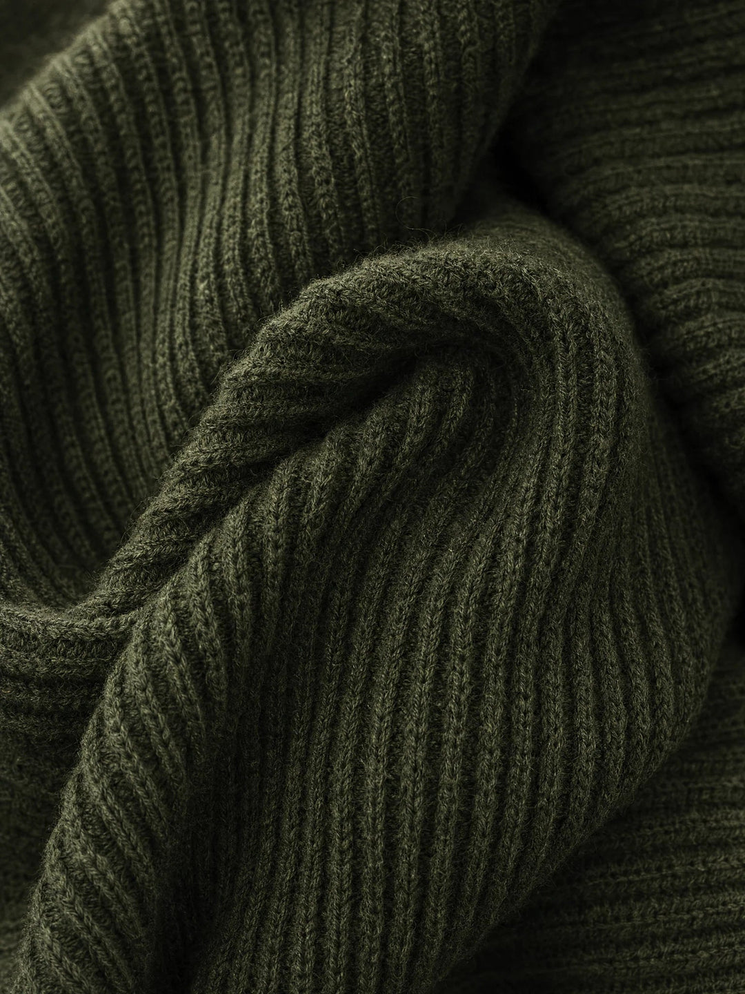 Alexis | Relaxed Mock Neck Sweater Dress with Lantern Sleeves