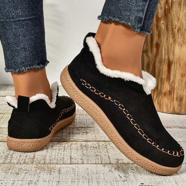 Alice | Effortless Fur-Lined Winter Boots Women Ankle Booties