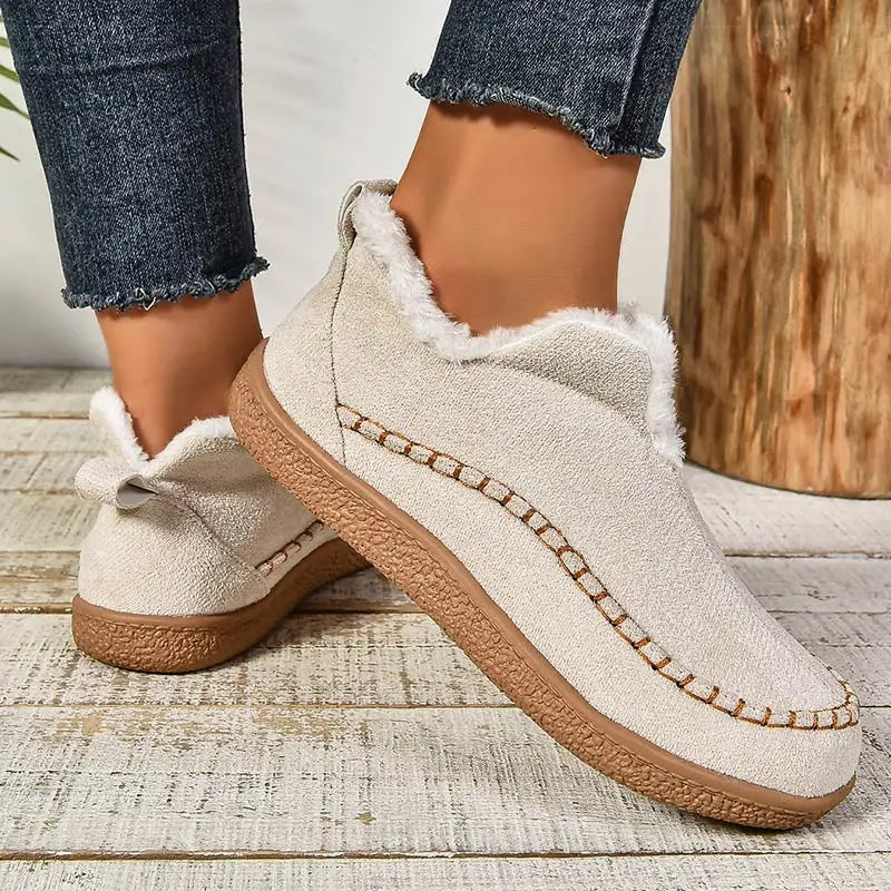 Alice | Effortless Fur-Lined Winter Boots Women Ankle Booties