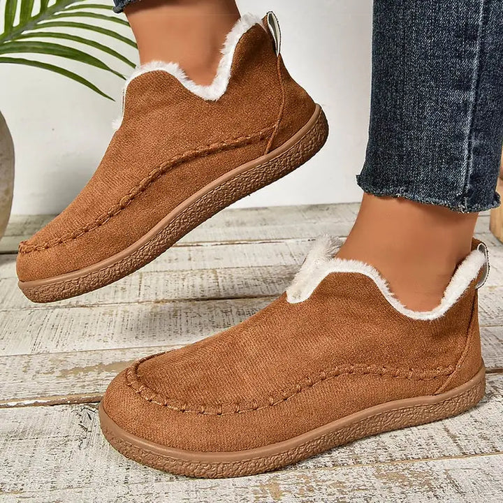 Alice | Effortless Fur-Lined Winter Boots Women Ankle Booties