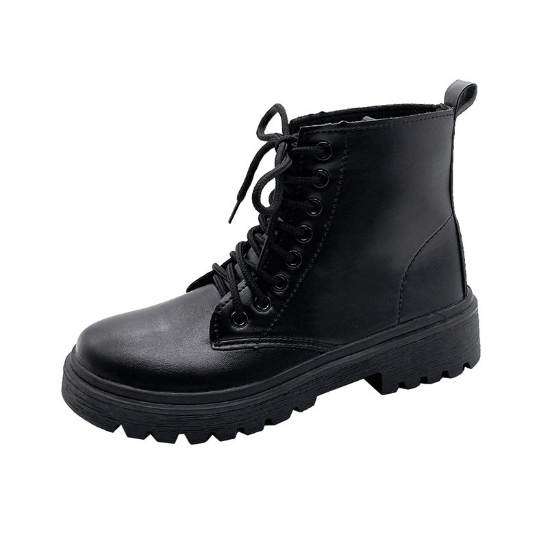 Alice | Timeless Lace-Up Platform Combat Boots Women