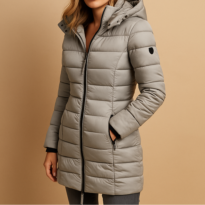 Amanda | Cozy Quilted Hooded Puffer Jacket