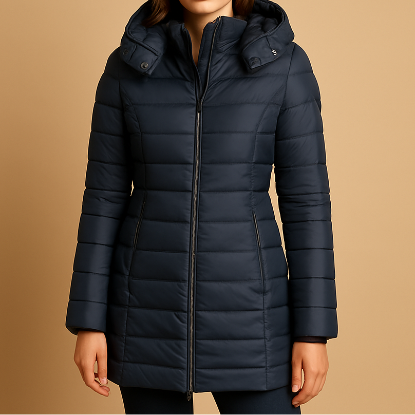 Amanda | Cozy Quilted Hooded Puffer Jacket