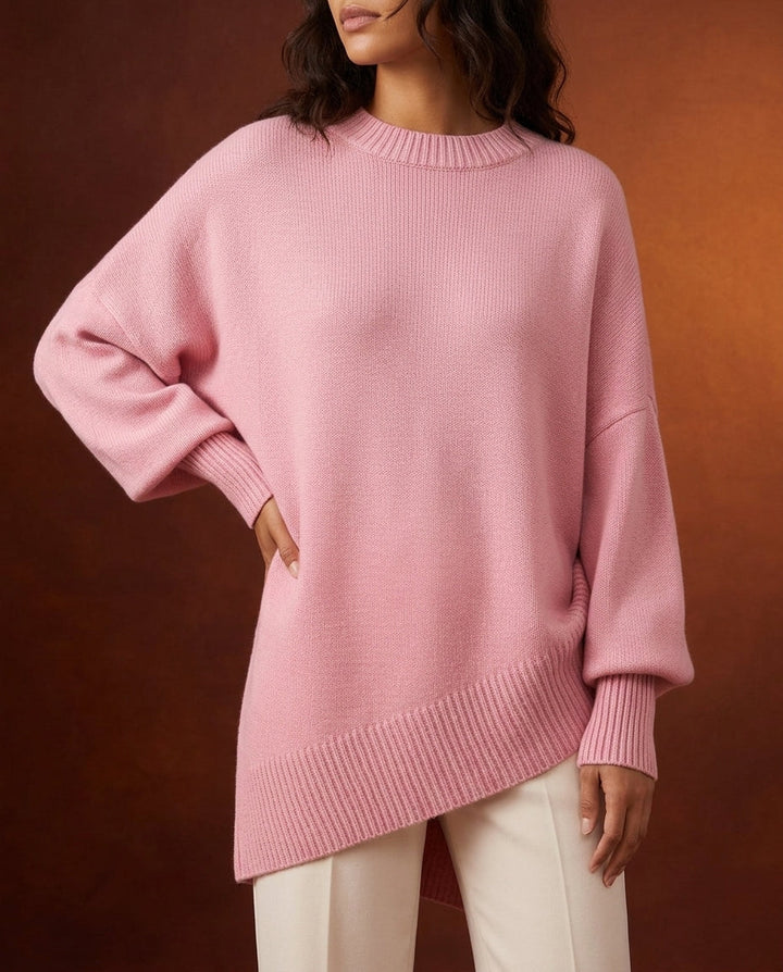 Amanda | Graceful Oversized Sweatshirt Knit Pullover