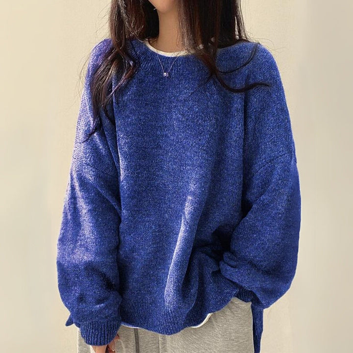 Amy | Timeless Oversized Crewneck Sweatshirt with Balloon Sleeves