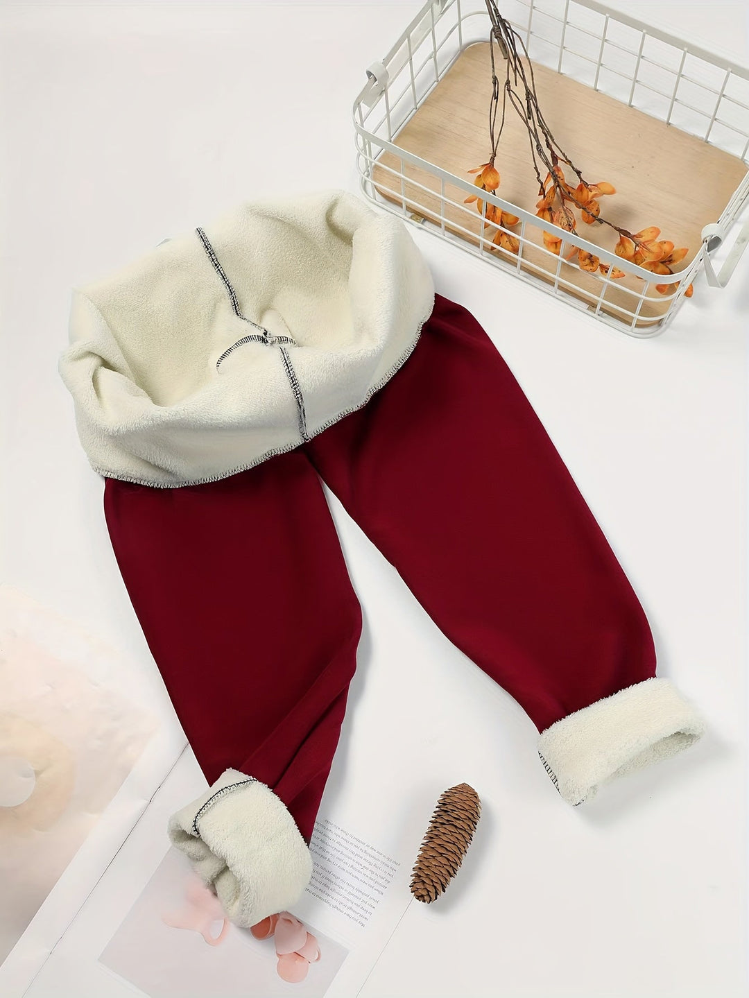 Anna | Graceful High-Waist Fleece Lined Leggings