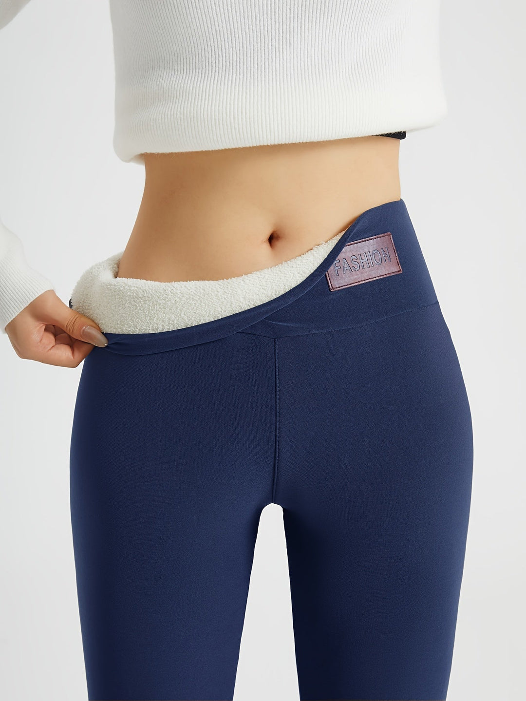 Anna | Graceful High-Waist Fleece Lined Leggings