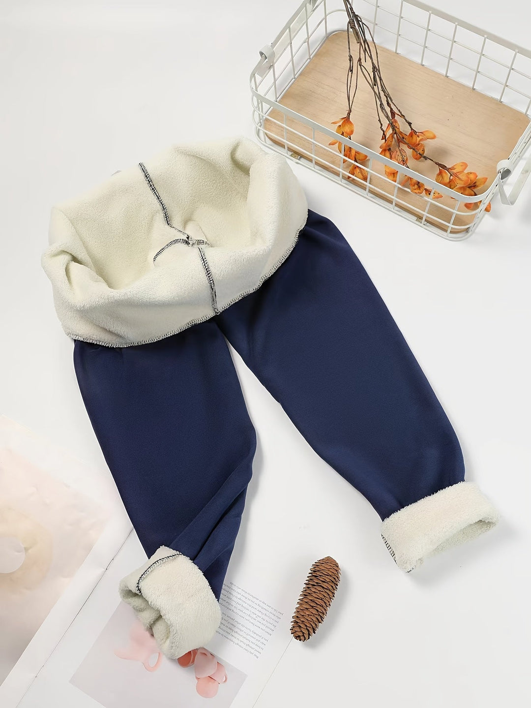 Anna | Graceful High-Waist Fleece Lined Leggings