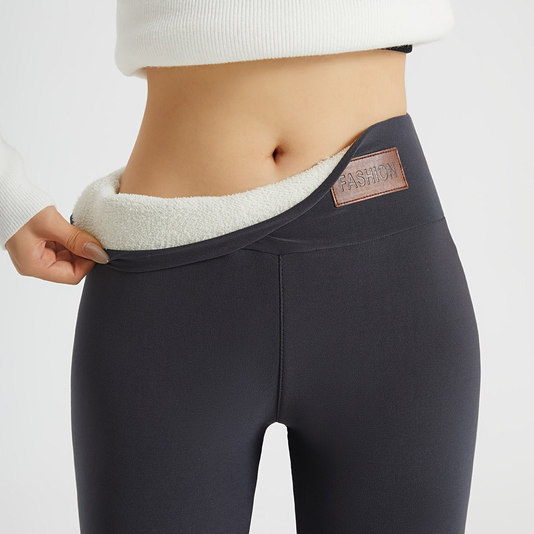 Anna | Graceful High-Waist Fleece Lined Leggings