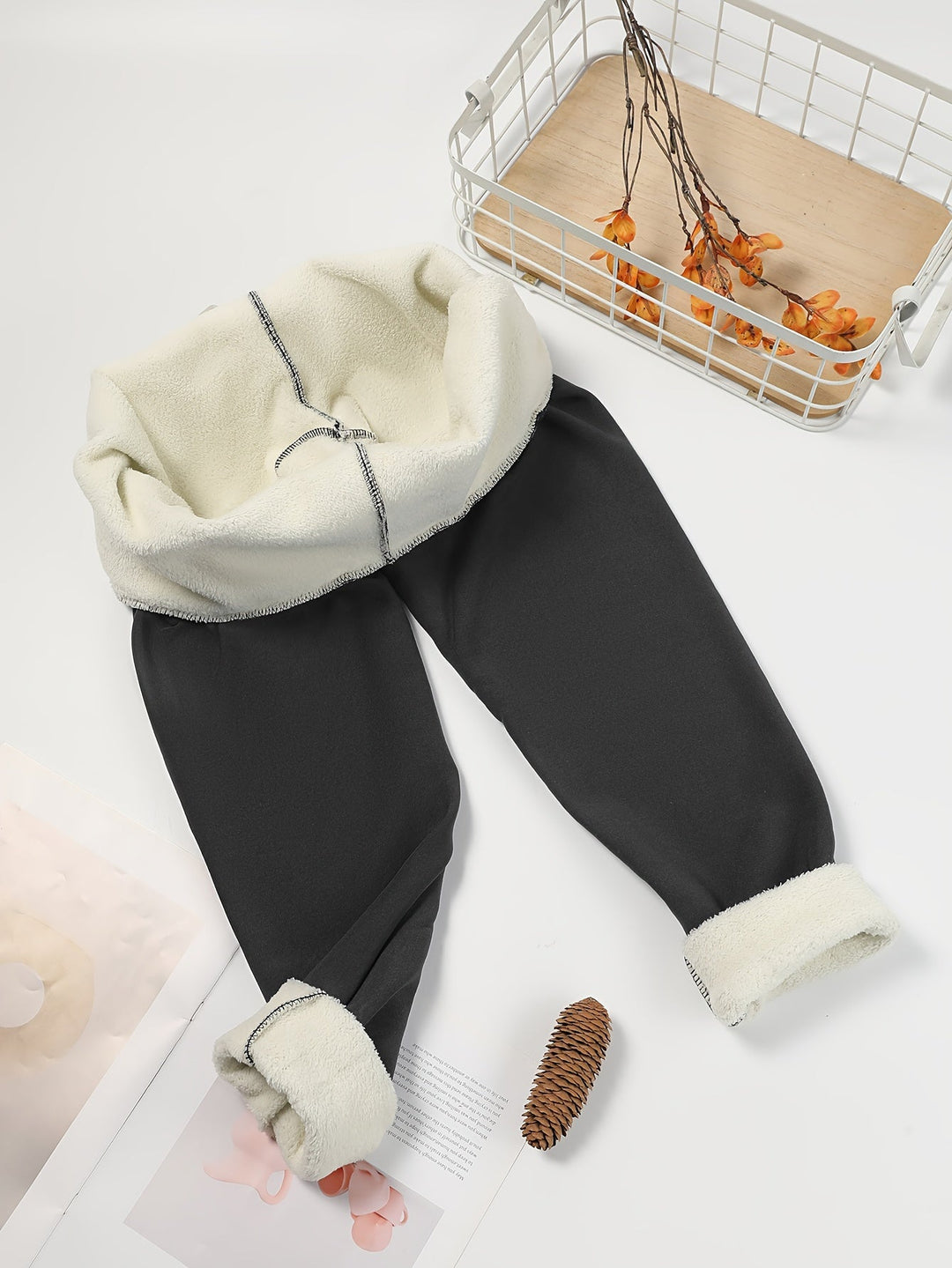 Anna | Graceful High-Waist Fleece Lined Leggings