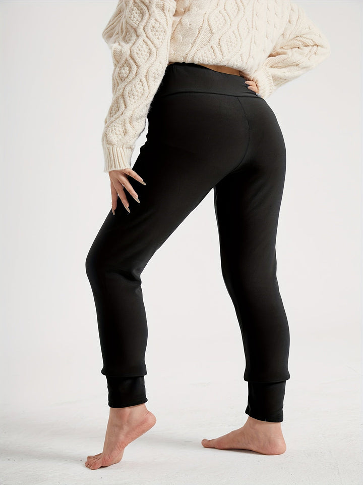 Anna | Graceful High-Waist Fleece Lined Leggings