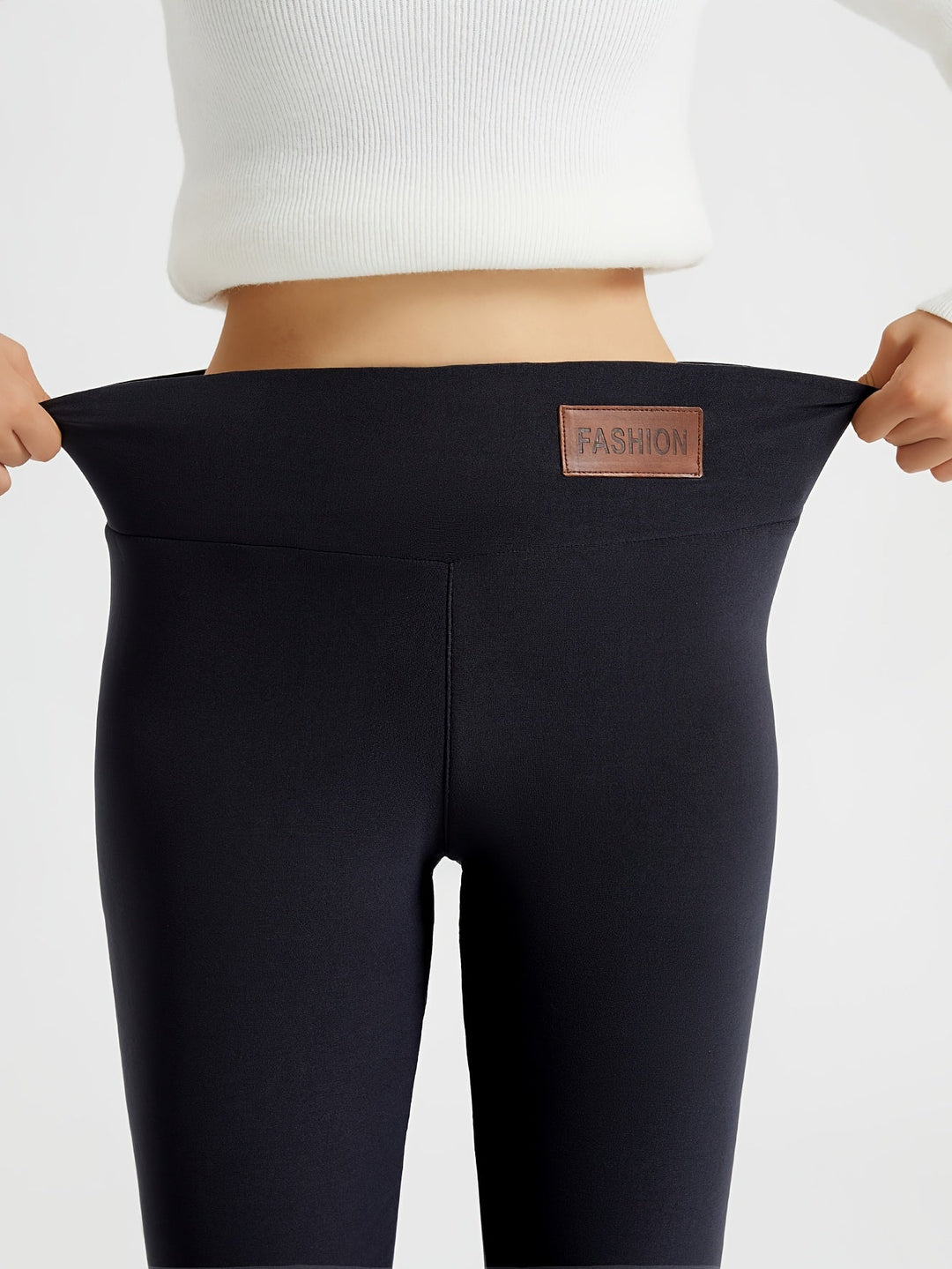 Anna | Graceful High-Waist Fleece Lined Leggings