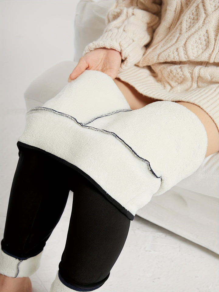Anna | Graceful High-Waist Fleece Lined Leggings