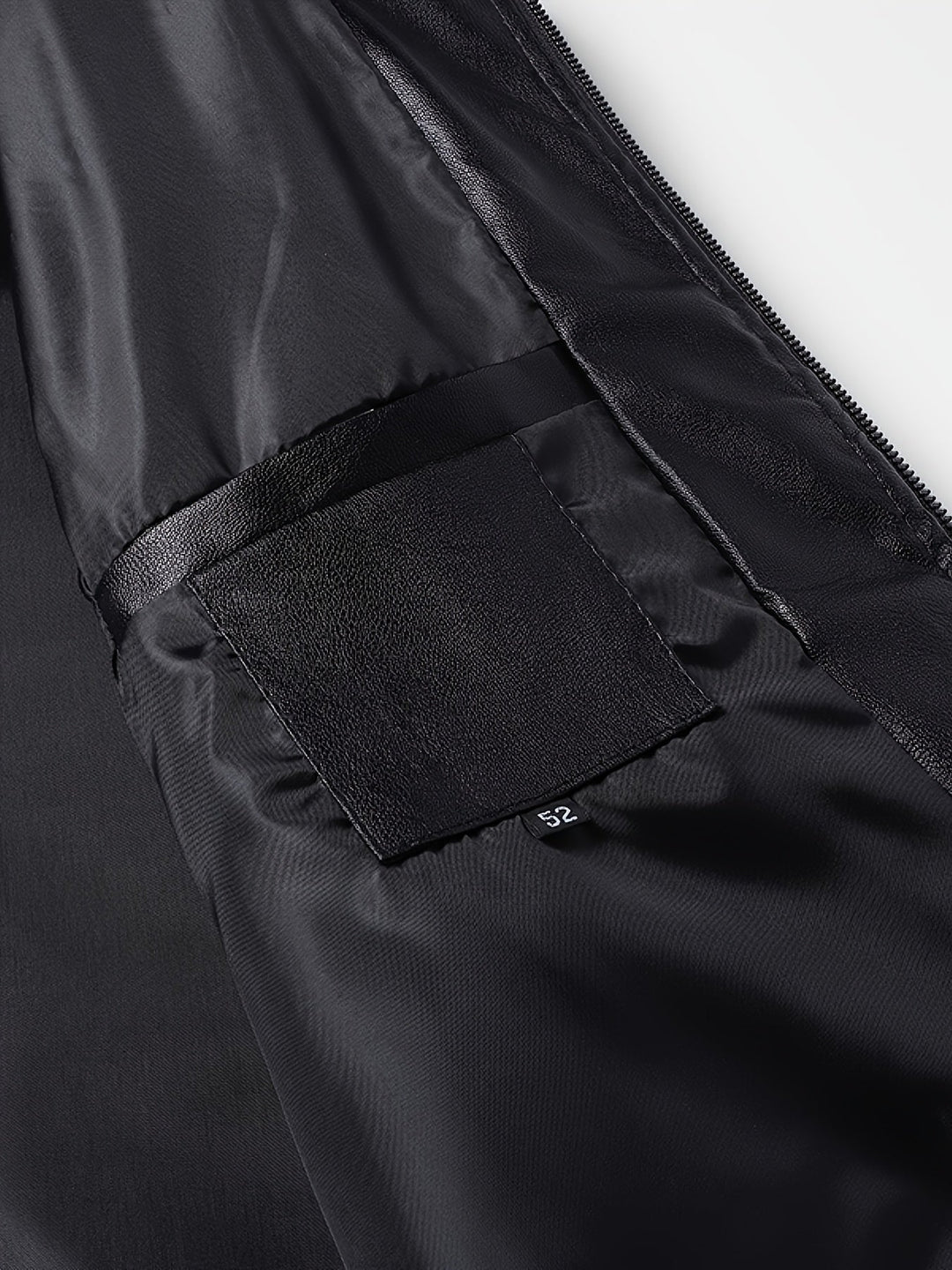 Anthony | Refined Zip-Up Leather Bomber Jacket