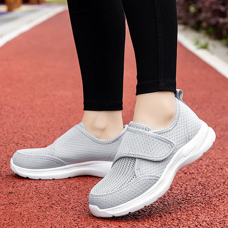 Ava | Slip-On Supportive Walking Shoes with Strap