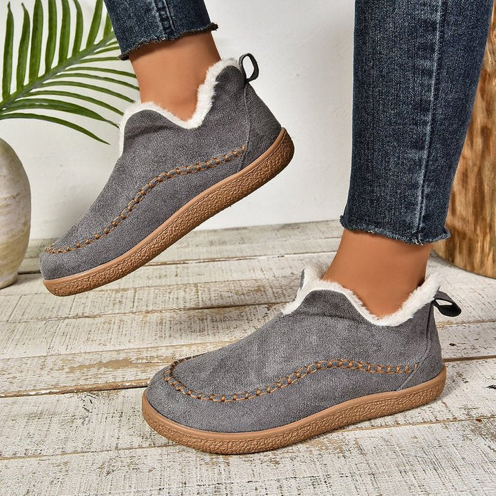 Barbara | Stylish Cozy Fleece-Lined Moccasin Slippers
