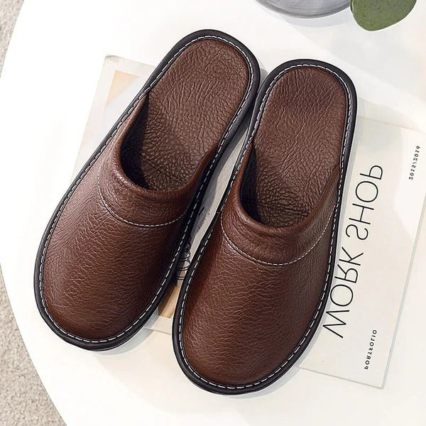 Bradley | Closed Toe Slip-On Mens Slippers