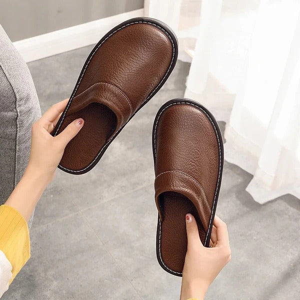 Bradley | Closed Toe Slip-On Mens Slippers