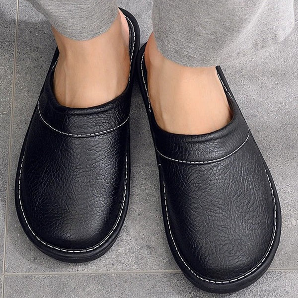 Bradley | Closed Toe Slip-On Mens Slippers