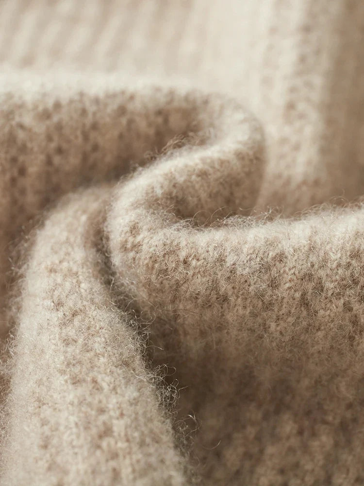 Bradley | Refined Ribbed Knit Full Zip Mens Hoodies
