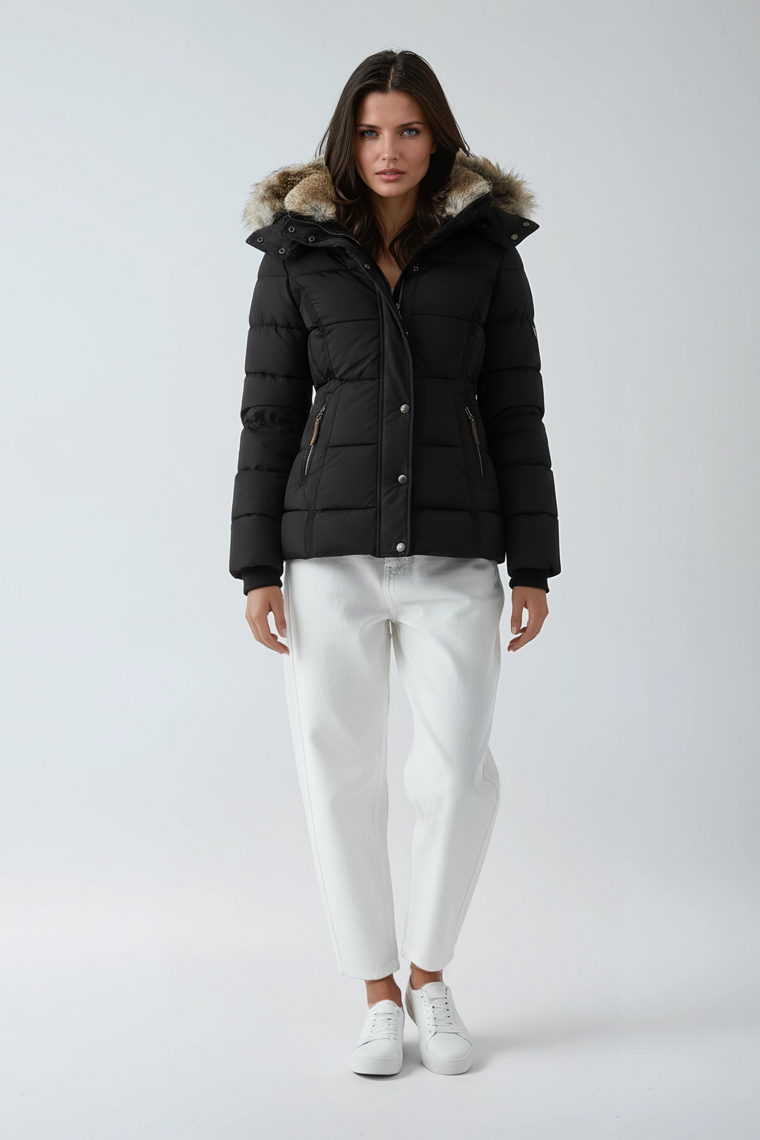 Brenda | Timeless Slim Fit Hooded Winter Puffer Jacket